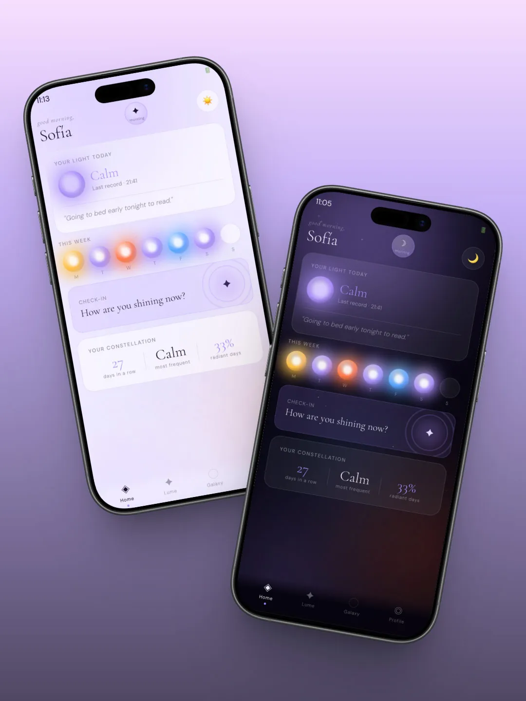 Lume Mood — screen 2